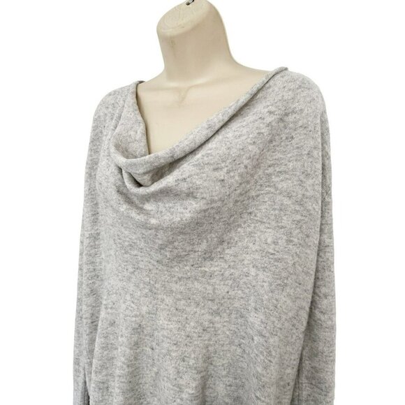 Joie Mikkeline Woman's Sz XS Gray Cowl Neck Sweater in Cashmere Wool Blend - Picture 2 of 6